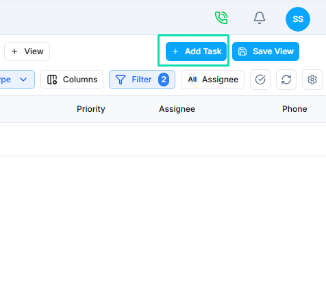 How Tasks Are Created - Manual creation